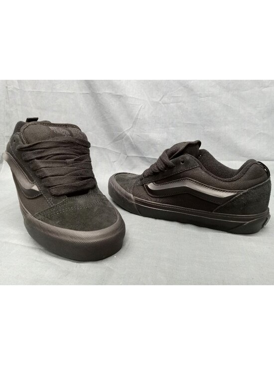 Vans Other - Vans Knu School (GS) Suede & Canvas Triple Black Boys Size 5.5 NEW NO BOX!